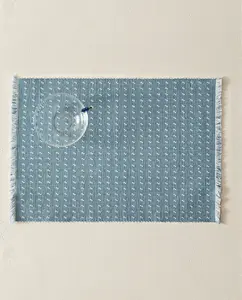 Салфетки Zara Home Dotted Needlecord Placemat, голубой