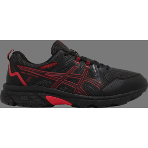 Кроссовки gel venture 8 4e wide 'black eletric red' Asics, черный