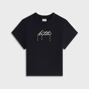 Футболка Lisa for Kith Women Mulberry Vintage Teardrop, черный