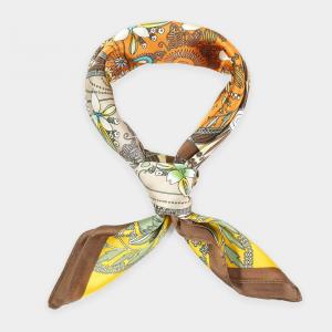 Бандана с изображением четырехлистного клевера и цветка TRUEDAMES, желтый