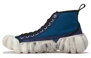 Кроссовки для скейтбординга Dentigre Series Unisex High-top White/Royal Blue/Fern Green Onitsuka Tiger