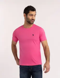 Футболка U.S. Polo Assn Solid Crew Neck, розовый