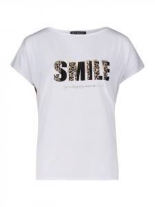 Базовая рубашка с нашивкой белого/черного цвета Betty Barclay