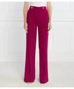 Брюки Regular fit Pinko, розовый