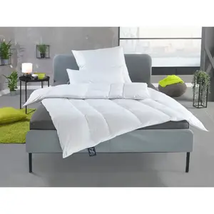 Одеяло с гусиным пухом Select - Made in Green, экстратеплое, наполнитель 100% гусиный пух, 1 шт., высококачественный пуховый продукт Haeussling, белый