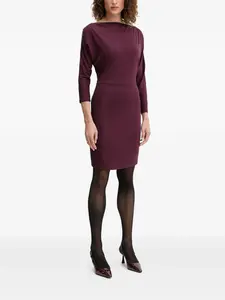 Платье миди на молнии Patrizia Pepe, красный