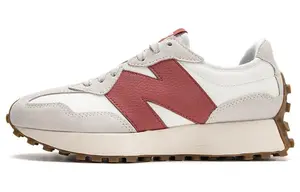 Кроссовки New Balance NB 327, светло-серый/розовый