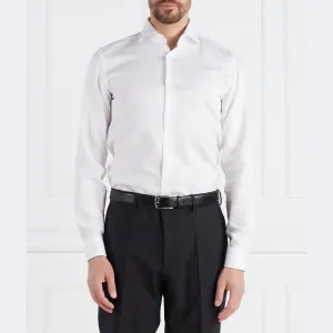 Рубашка узкого кроя h-hank-spread-dc-214 Boss, белый