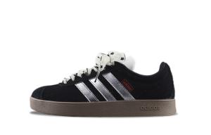 Кроссовки для скейтбординга VL Court 2.0 Low Top унисекс, черные, серебристые Adidas Neo, Black Silver