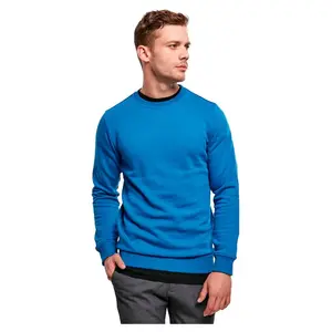 Толстовка Urban Classics Organic Basic Crew, синий