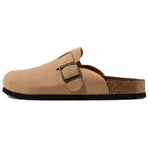 Женские тапочки с закрытым носком, износостойкие, противоскользящие Posee, antumn leaves желтый