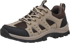Женские походные ботинки CUSHIONAIRE Brig, поддерживающая обувь для треккинга с водонепроницаемой защитой и поддержкой свода стопы, Taupe M