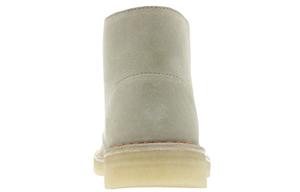 Замшевые ботинки-пустынники с тисненым логотипом Originals Clarks