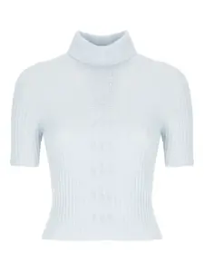 Водолазка в рубчик Vanisè, синий