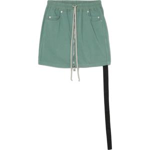 Повседневная короткая юбка женская Rick Owens DRKSHDW, зеленый