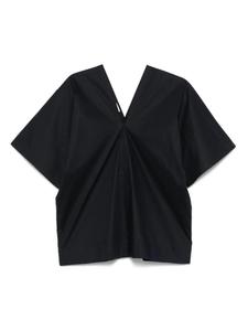 Топ с V-образным вырезом сзади Plan C, синий