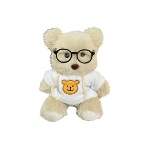 Милые плюшевые медвежата для самостоятельной записи, высота 25 см MAOGEGE