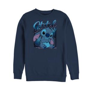 Толстовка Lilo & Stitch Stitch Square, темно-синий