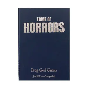 Tome of Horrors (5E) (Limited Leather Bound Edition), D&D 5e Adventures, Sourcebooks & Supplements (Frog God Games), твердый переплет