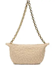 Сумка на плечо с цепочкой Fabiana Filippi, нейтральный