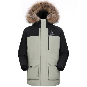 Теплая флисовая куртка для мужчин Camel, цвет Oak Gray/Phantom Black