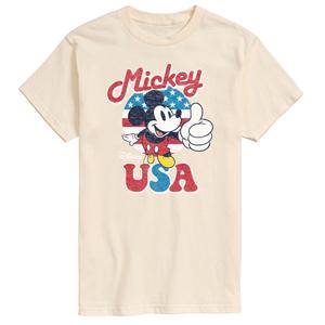 Мужская футболка с рисунком Микки Мауса Disney's USA Americana