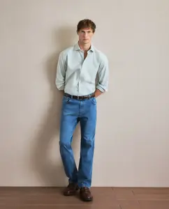 Мужская спортивная рубашка с длинным рукавом Emidio Tucci, зеленый