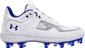 Бутсы Under Armour Wmns Glyde MT TPU White Royal, белый