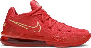 Кроссовки Nike Titan x LeBron 17 Low 'Agimat', красный
