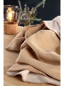 Одеяло biederlack Wohn Melange Doubleface, цвет creme-natur