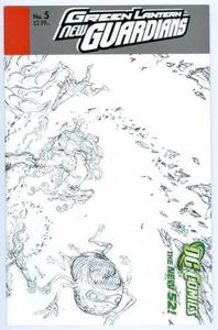 Green Lantern New Guardians #5 "Sketch Variant" (DC COMICS)