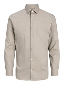 Рубашка Slim Fit на пуговицах JACK & JONES, серый