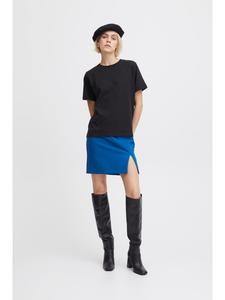 ICHI Юбка IHLEXI А-образного силуэта, насыщенного синего цвета