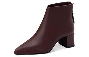 Ботильоны женские Jessica Sophia, цвет Burgundy