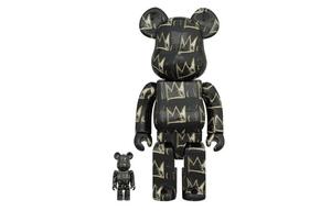 Виниловая фигурка Be@rbrick Jean-Michel Basquiat #8, 30 см + 7 см