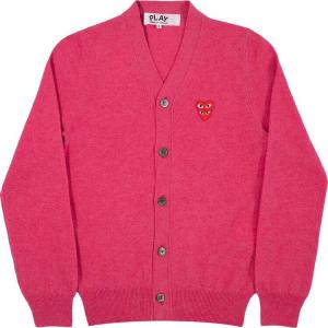 Кардиган Comme des Garçons PLAY Heart Logo Cardigan 'Pink', розовый