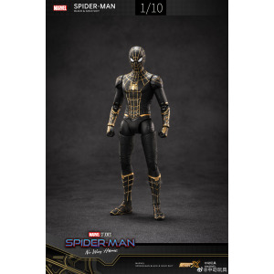 Коллекционная фигурка ZD Toys Spider-Man (Black & Gold Suit) 1:10 Scale