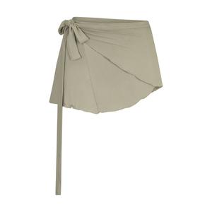 Юбка Nike x SKIMS Stretch Knit Wrap, зеленый