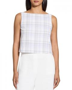 Короткий топ Theory, синий