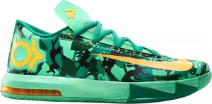 Кроссовки Nike KD 6 'Easter', зеленый