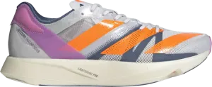 Кроссовки Adidas Adizero Takumi Sen 8 'Dash Grey Solar Orange', серый