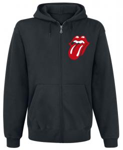 Куртка с капюшоном The Rolling Stones Logo Stacked, черный