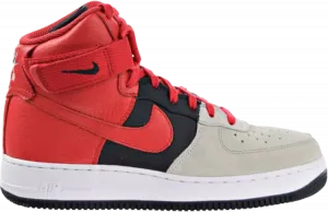 Кроссовки Nike Air Force 1 High LV8 'Wolf Grey Red', красный