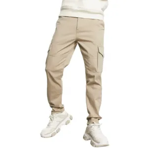 Брюки-карго Only & Sons Slim Fit, бежевый