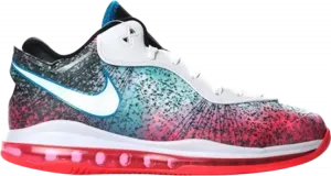 Кроссовки Nike Lebron 8 V/2 Low 'Miami Night' 2011, белый