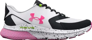 Кроссовки Under Armour Wmns HOVR Turbulence White Rebel Pink, белый