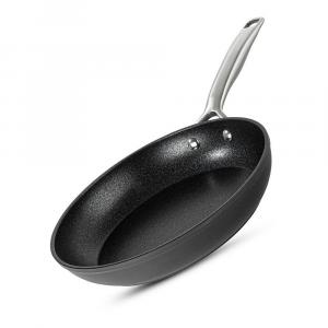 Granitestone Diamond Armor Max 10-дюймовая жестко анодированная сверхпрочная 4-слойная сковорода с антипригарным покрытием Ultra Release Granite Stone Diamond, черный