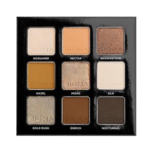 Тени для век ritzey eyeshadow palette Sigma, вес 9 гр.
