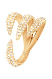 Позолоченное кольцо Forza Lilou, золотой