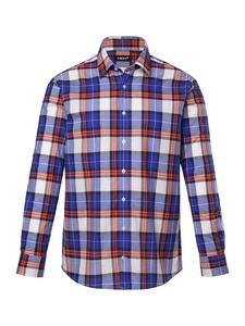 Рубашка Men Plus, кобальтовый синий